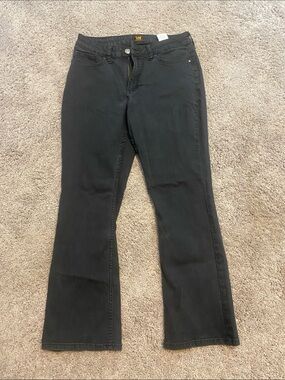 Lee Women's Black Flare Jeans
